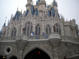 Trumpeteers playing for us