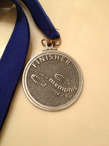My very first race medal!