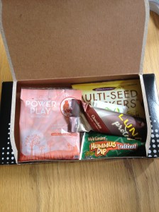 This is the 2012 Princess Half Marathon food box when opened.