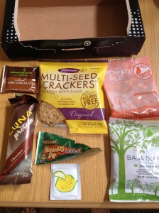 Contents of 2012 Princess Half Marathon food box