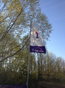 Banner welcoming us to the event