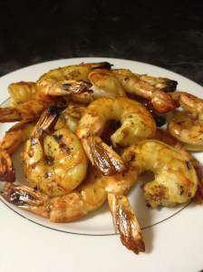 Grilled Drunken Barbeque Shrimp