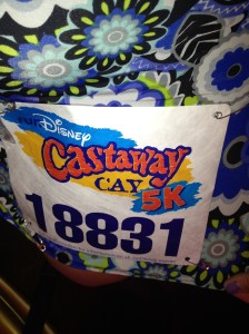 We all got bibs, and they say runDisney!