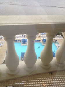 Our view from the Beau Rivage Tower--I'm not complaining!