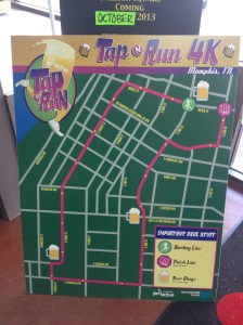 Tap N Run 4k Course Map