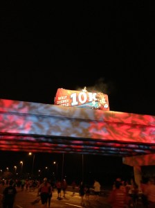 This DJ was right after the start of the Minnie 10k.