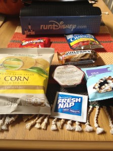 Minnie 10k runDisney food box