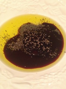 This is the beginning of homemade salad dressing.