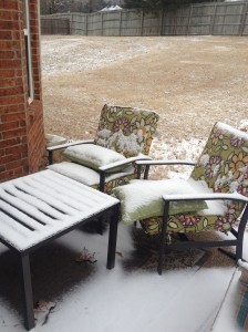 This is all the snow we've had but I'm still over winter.