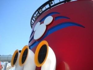 The famous Disney Cruise Line horn on the Dream