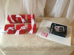 All my guests got goodies to take home with them.