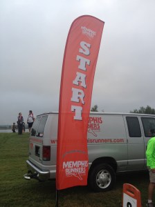 The start was very peaceful.