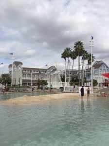 Relaxing By the Pool