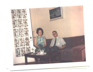 My parents, the night before their wedding 47 years ago