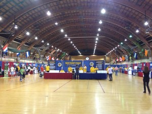 I expected a small packet pickup but found an expo instead.