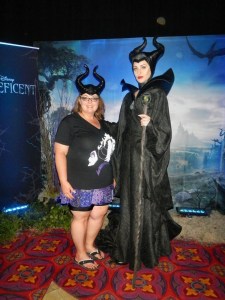 I met Maleficent!