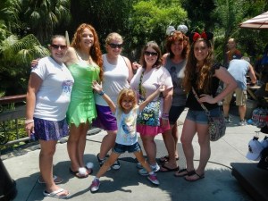 We found Maryanne at the Dole Whip meet up.