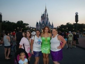 Me, Heather, Aimee, Katie, and Heather's daughter Hailey