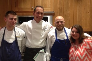 Me with the chefs