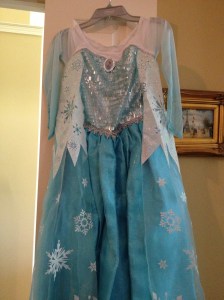 I spent more than 2 hours at the Disney Store to get this dress for my niece.  Aunt of the year, right here!