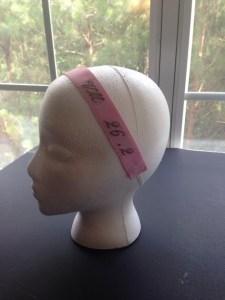 Vicky can embroider what you want to make a custom headband for you or your team.