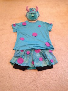 I'll be Sulley at the Mickey's Not So Scary Halloween Party.