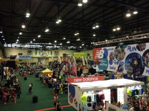 The expo was practically empty when I got there Saturday morning.