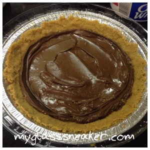 Next is the Nutella layer.