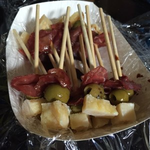 My finished Palo-inspired antipasto bites