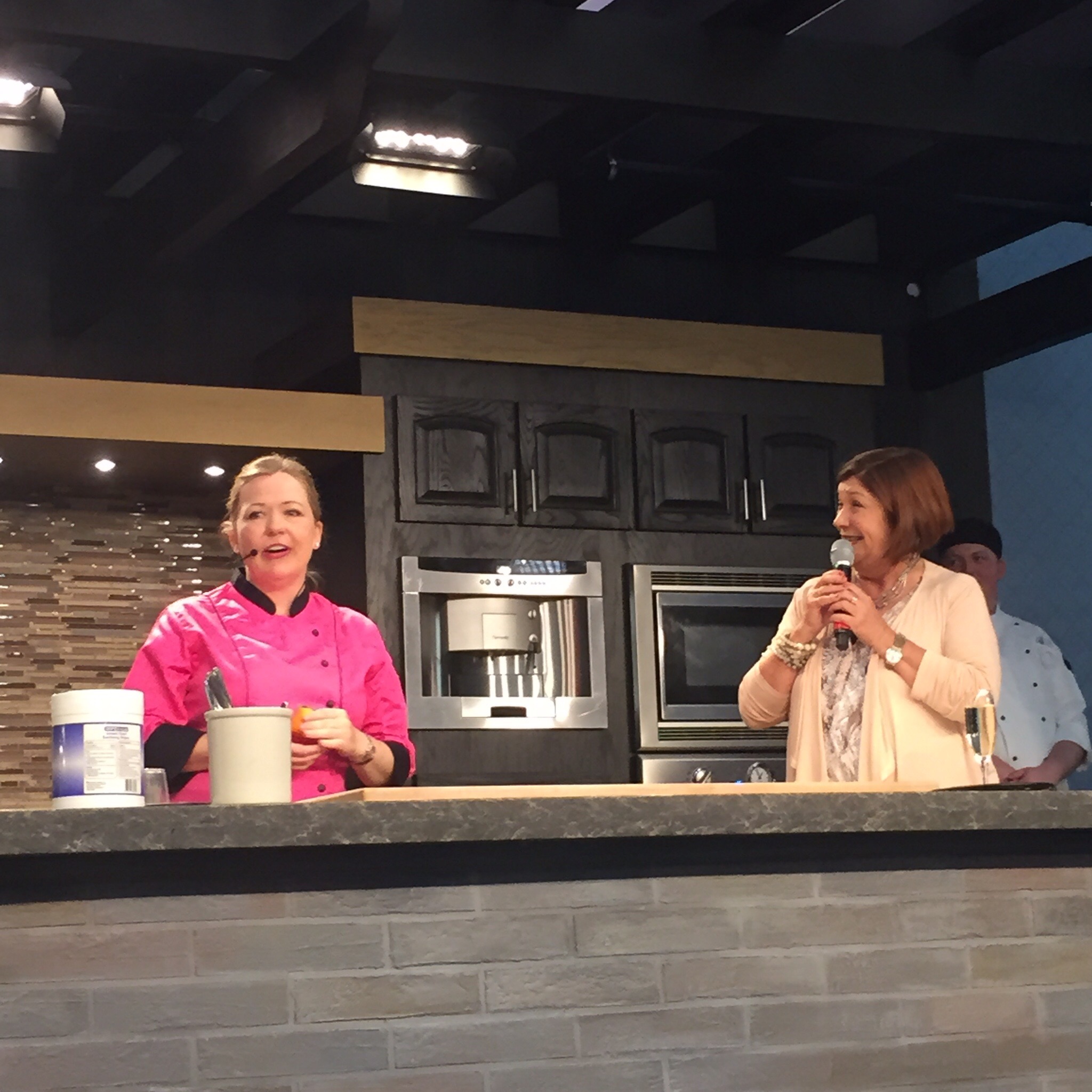 Bronwen Weber and Pam Smith, Festival Hostess