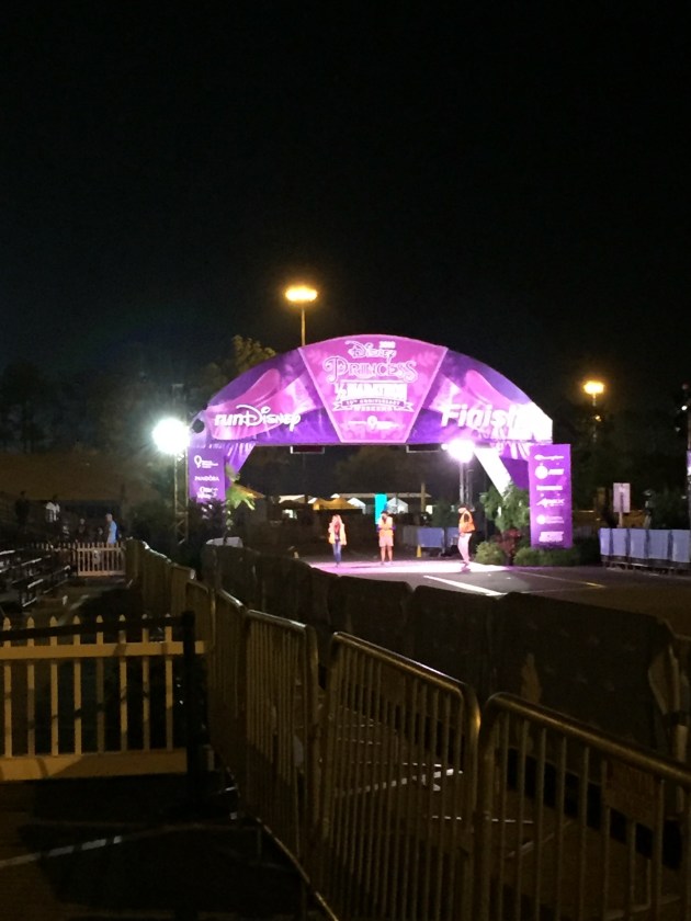 Disney Princess Half Marathon Finish Line