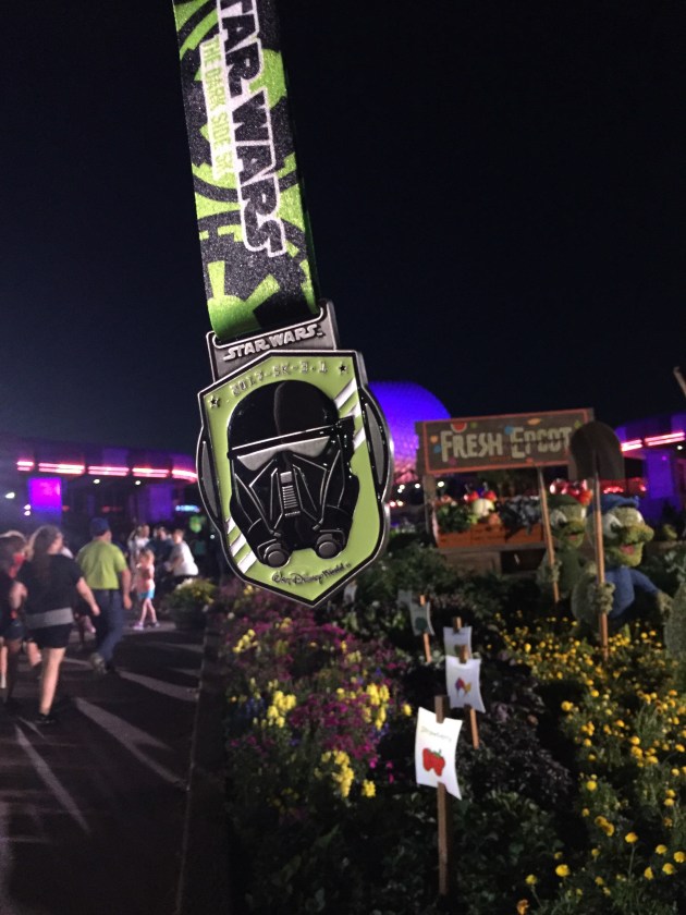 Star Wars Dark Side 5k Medal