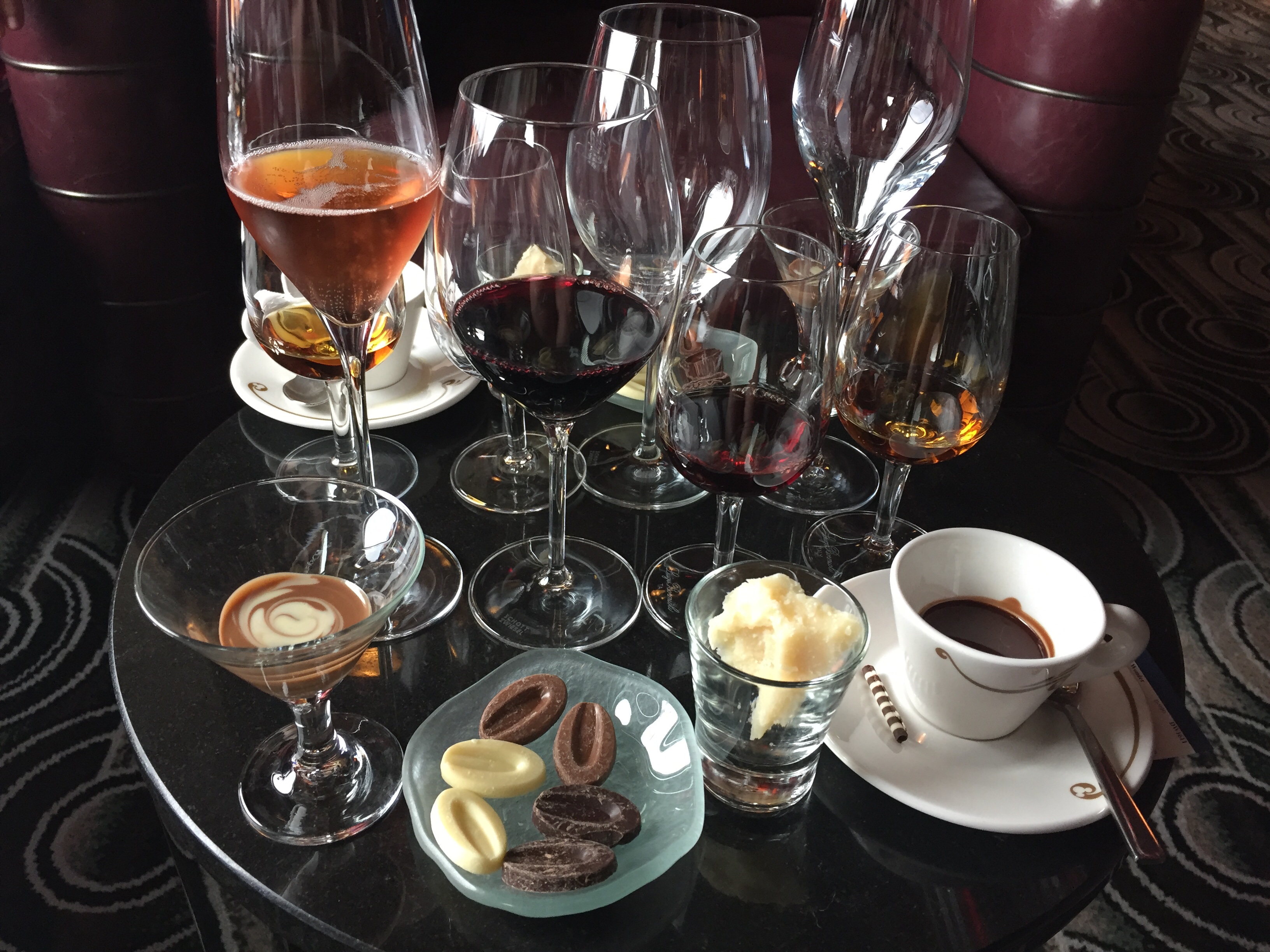 Disney Cruise Line Chocolate and Liquor Tasting